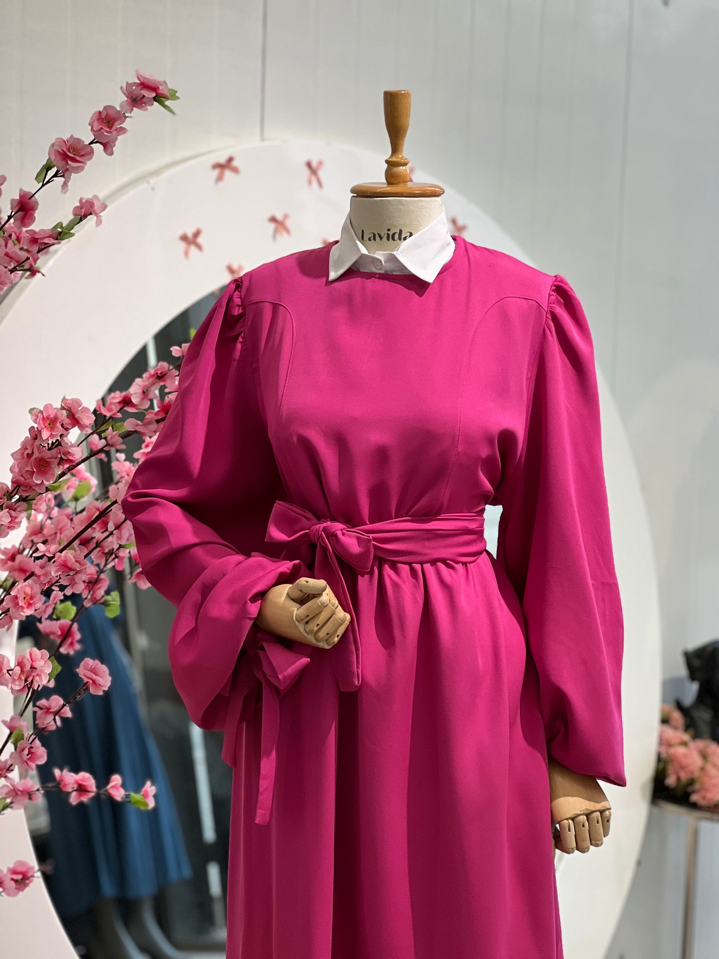 فستان زم (فوشي) نمر كبيرة