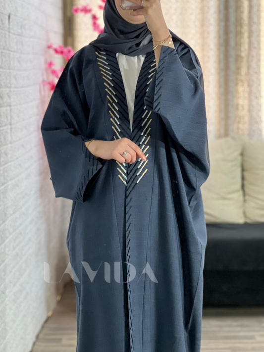 بشت مع شال سكني