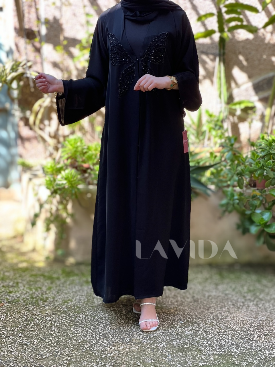 عباية فراشة