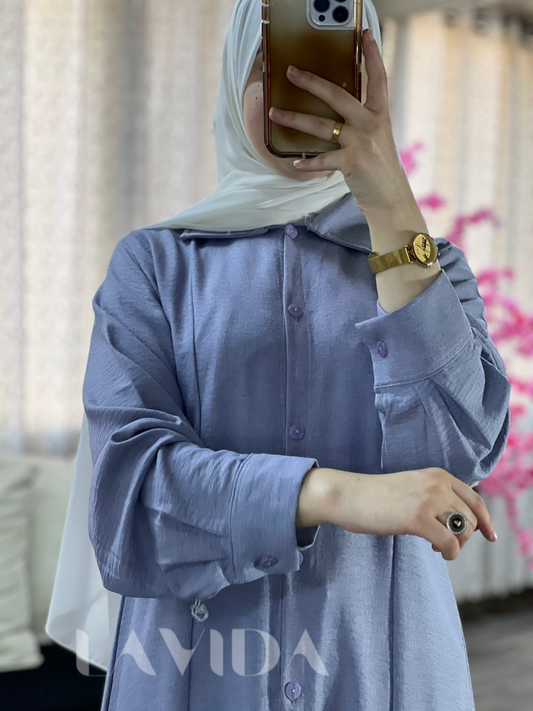 قميص طويل (ليلكي)