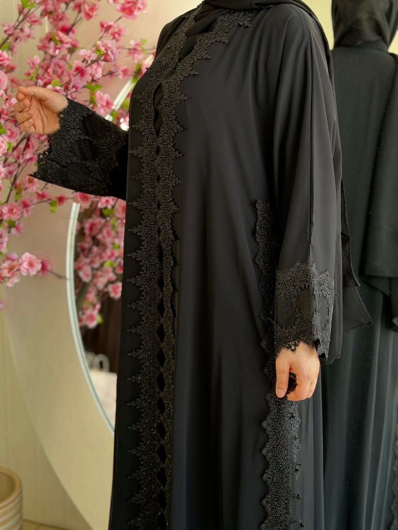 عباية ساج (مع فستان)
