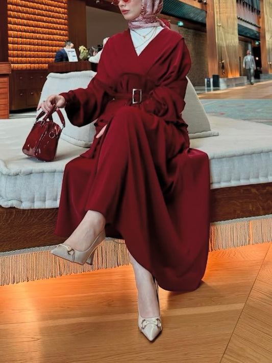 طقم قطعتين (خمري)