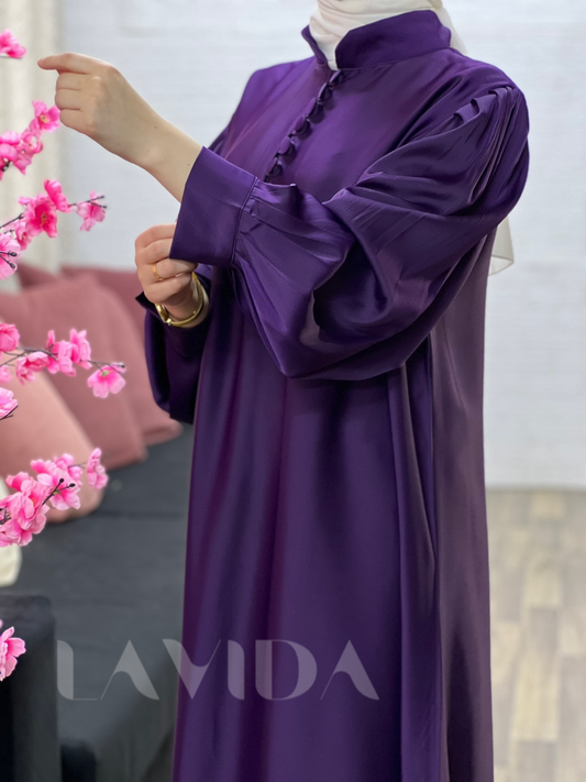 فستان فلو بنفسجي