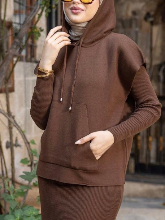 طقم فستان اساسي و بلوز