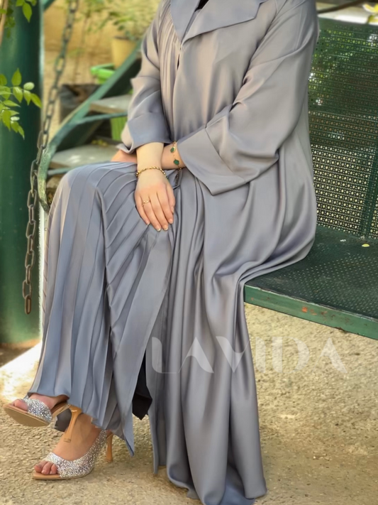 عباية نسمة رمادي