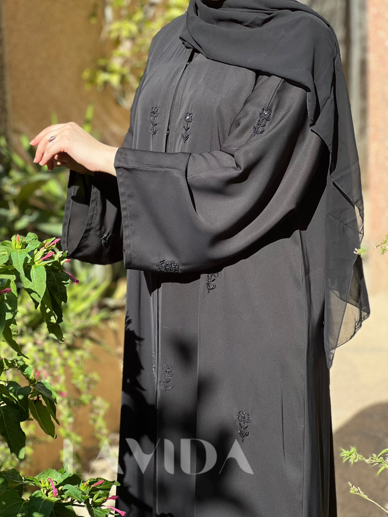 عباية ورد