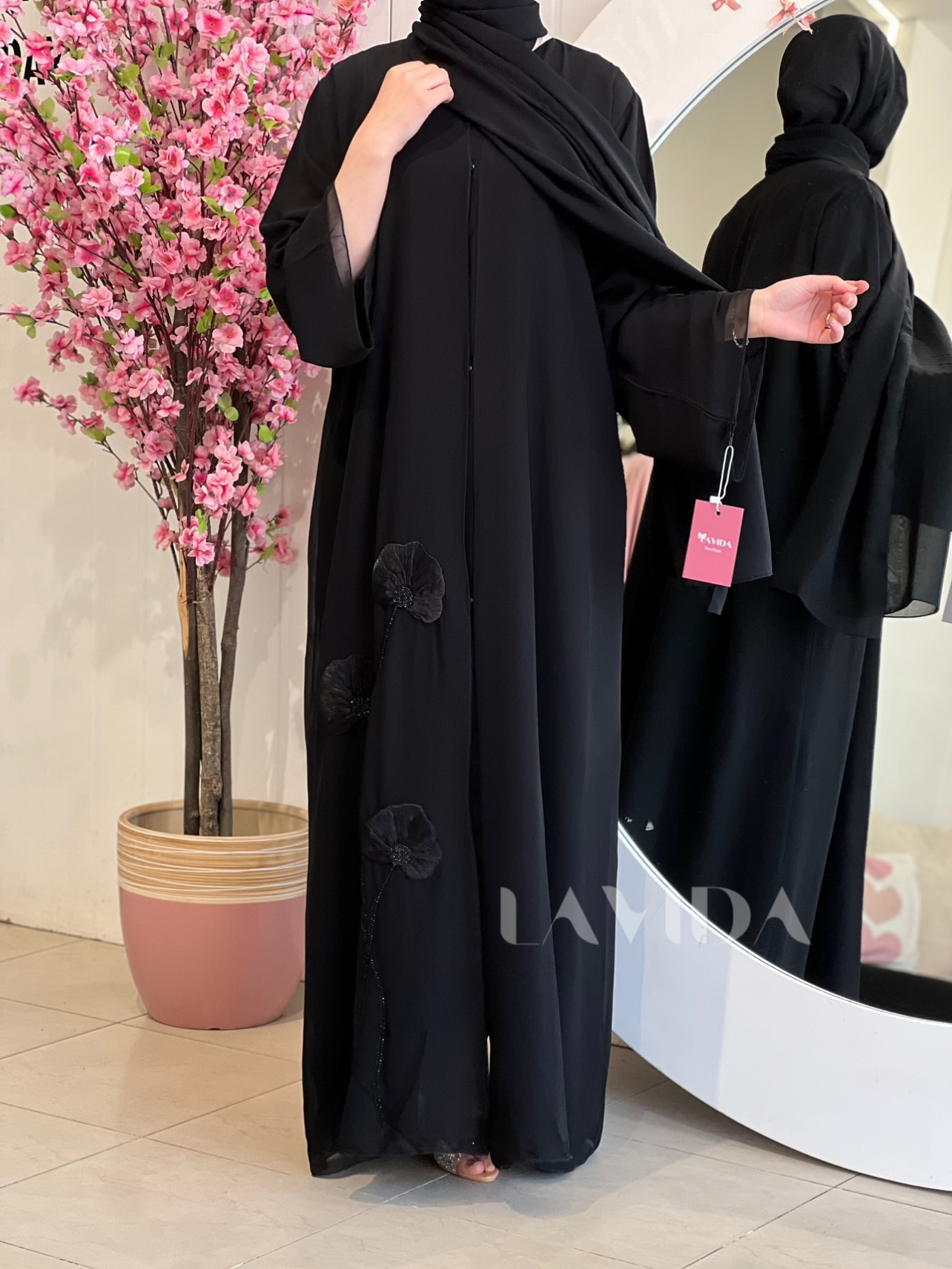 عباية وردة اورج