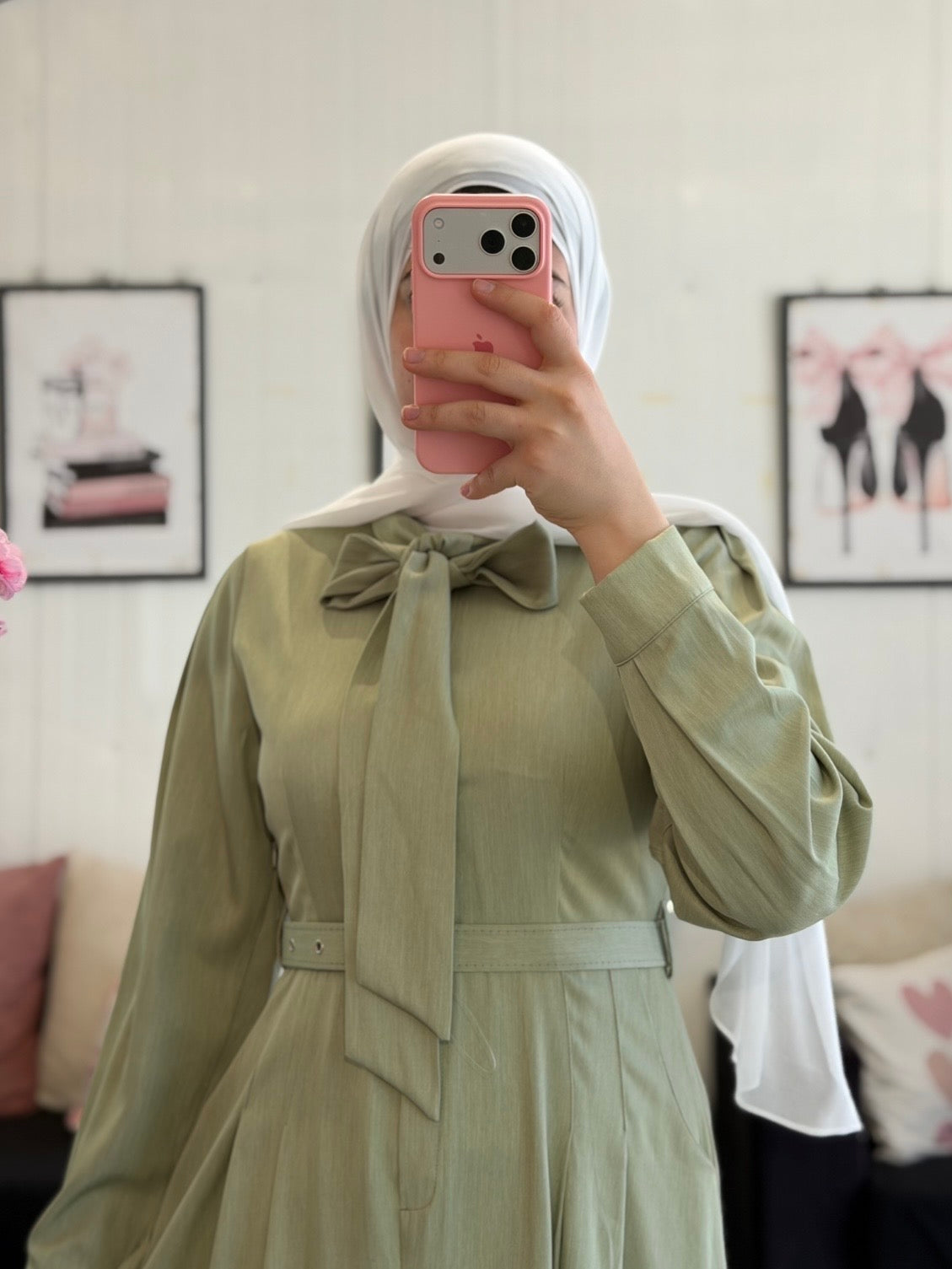 فستان ببيونه