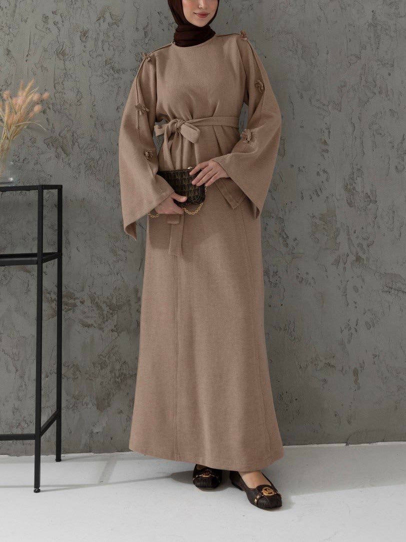 فستان مع حزام