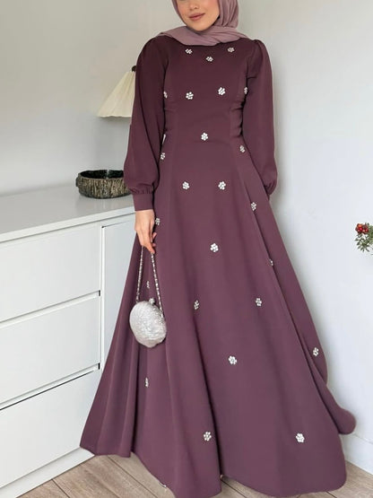 فستان ستراس ورد