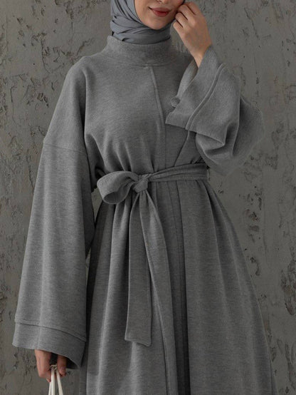 فستان فلو مع حزام