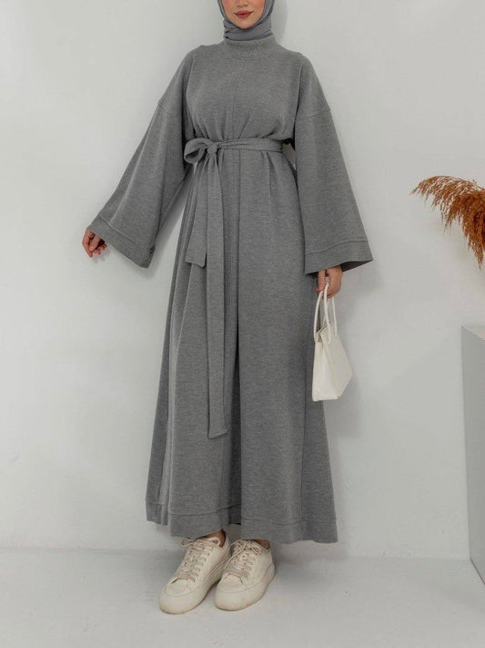 فستان فلو مع حزام