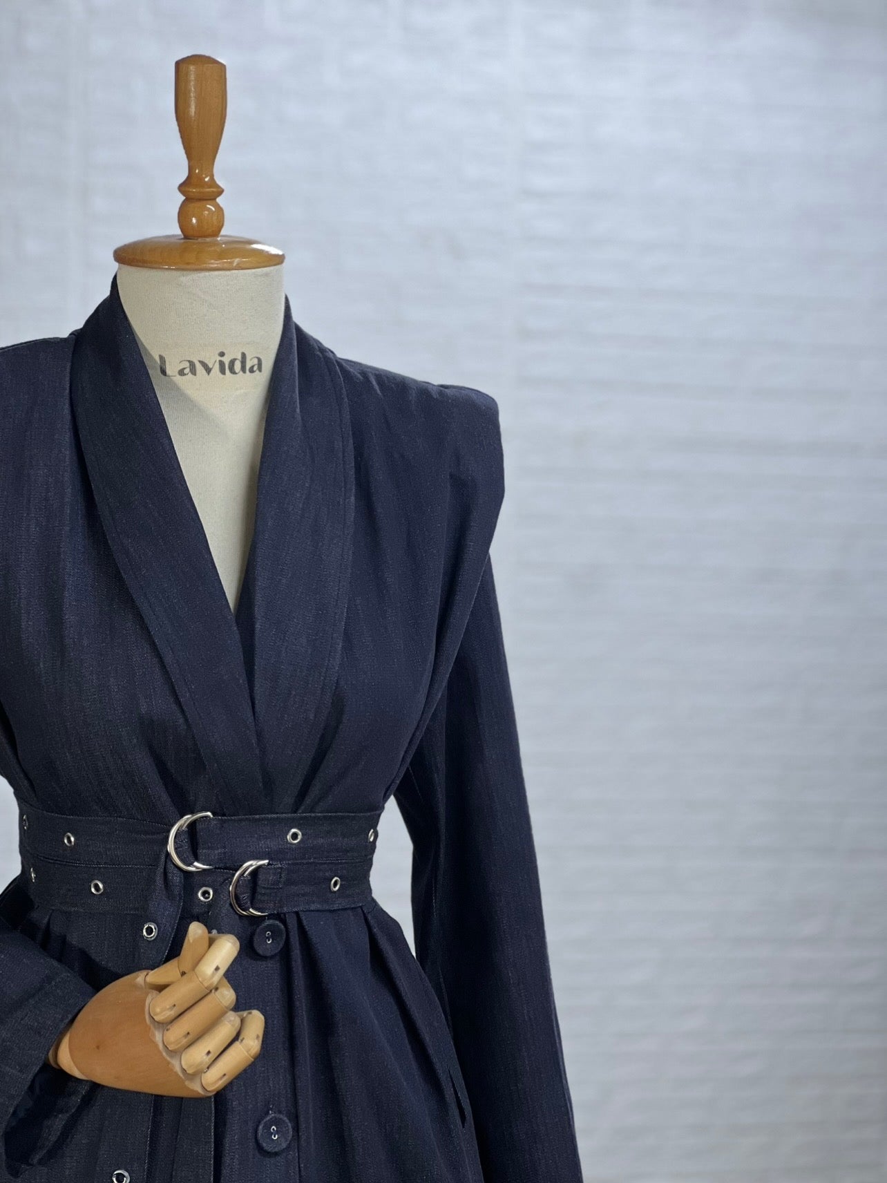 طقم جينز جكيت وبنطلون