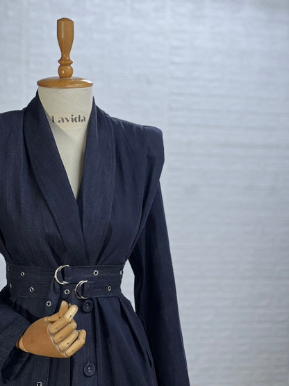 طقم جينز جكيت وبنطلون