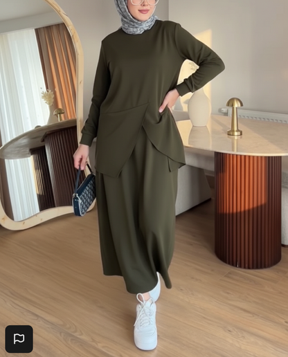 طقم فلو (زيتي)