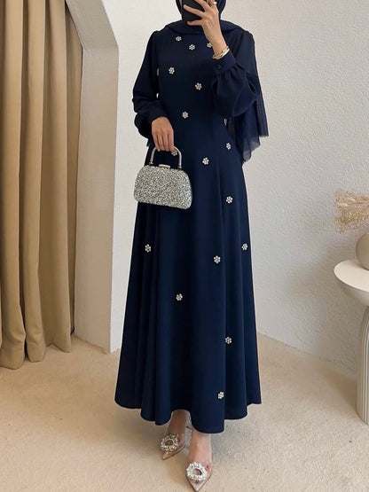 فستان ستراس ورد