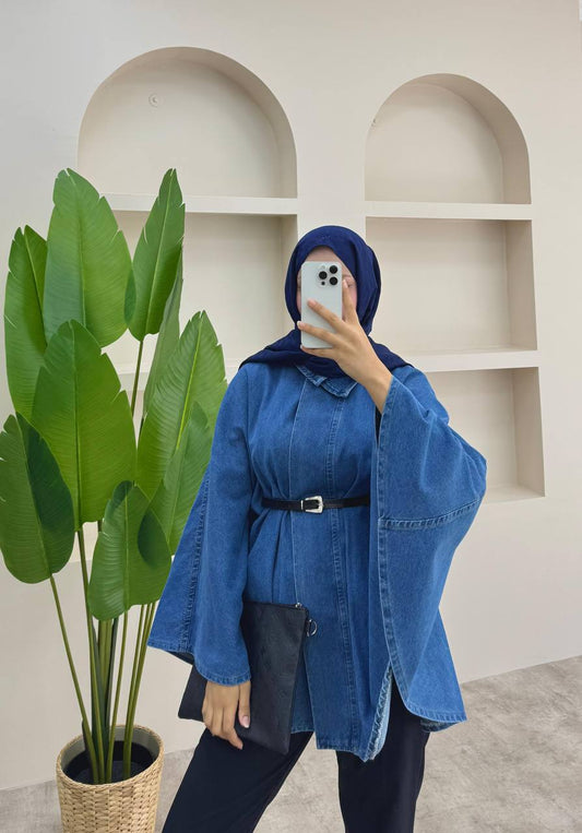 كاب جينز مع حزام