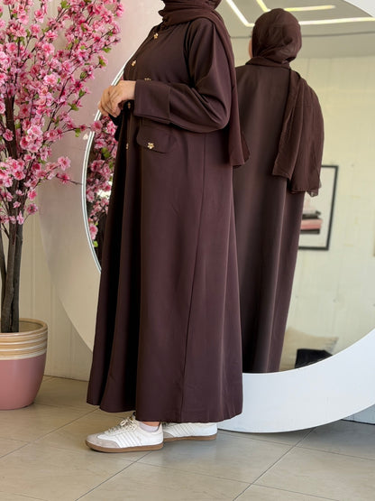 عباية قهوة