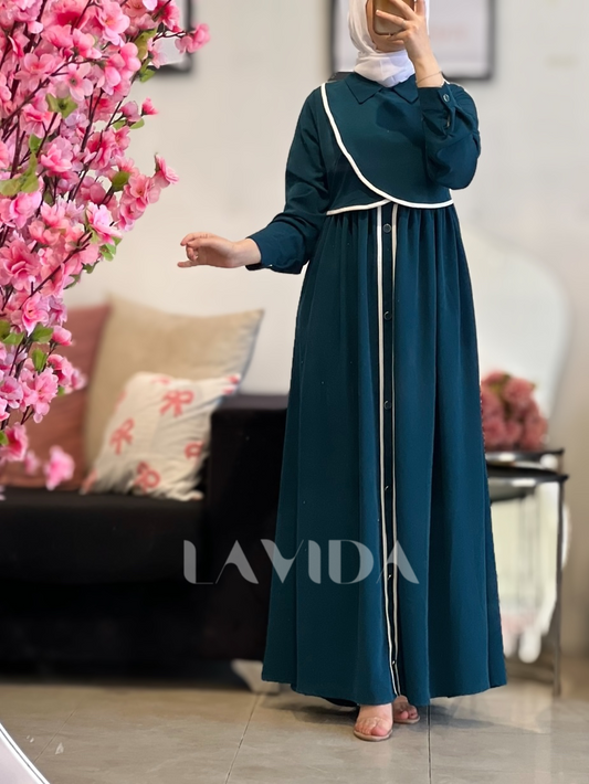 فستان ردة عالصدر