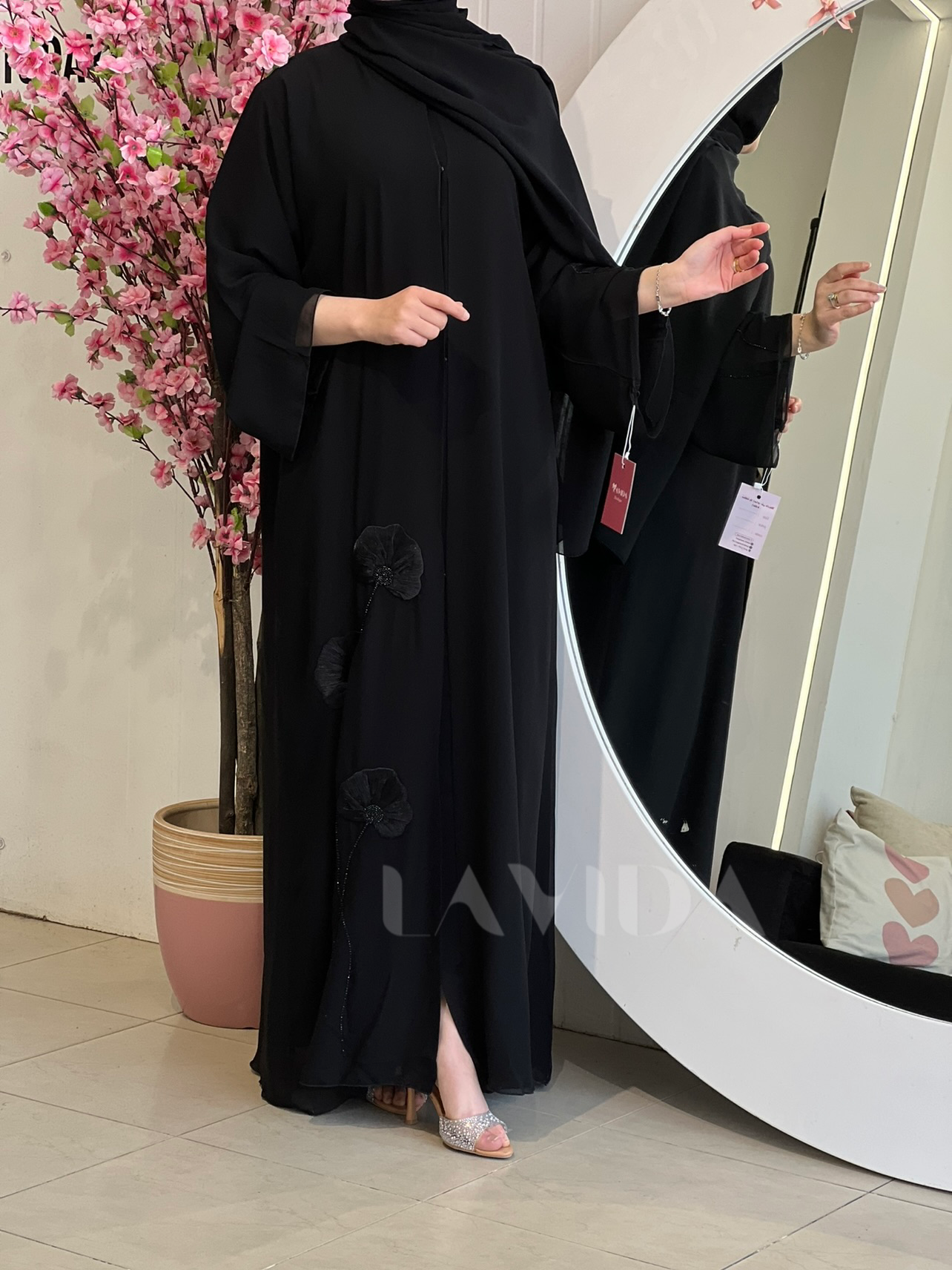 عباية وردة اورج