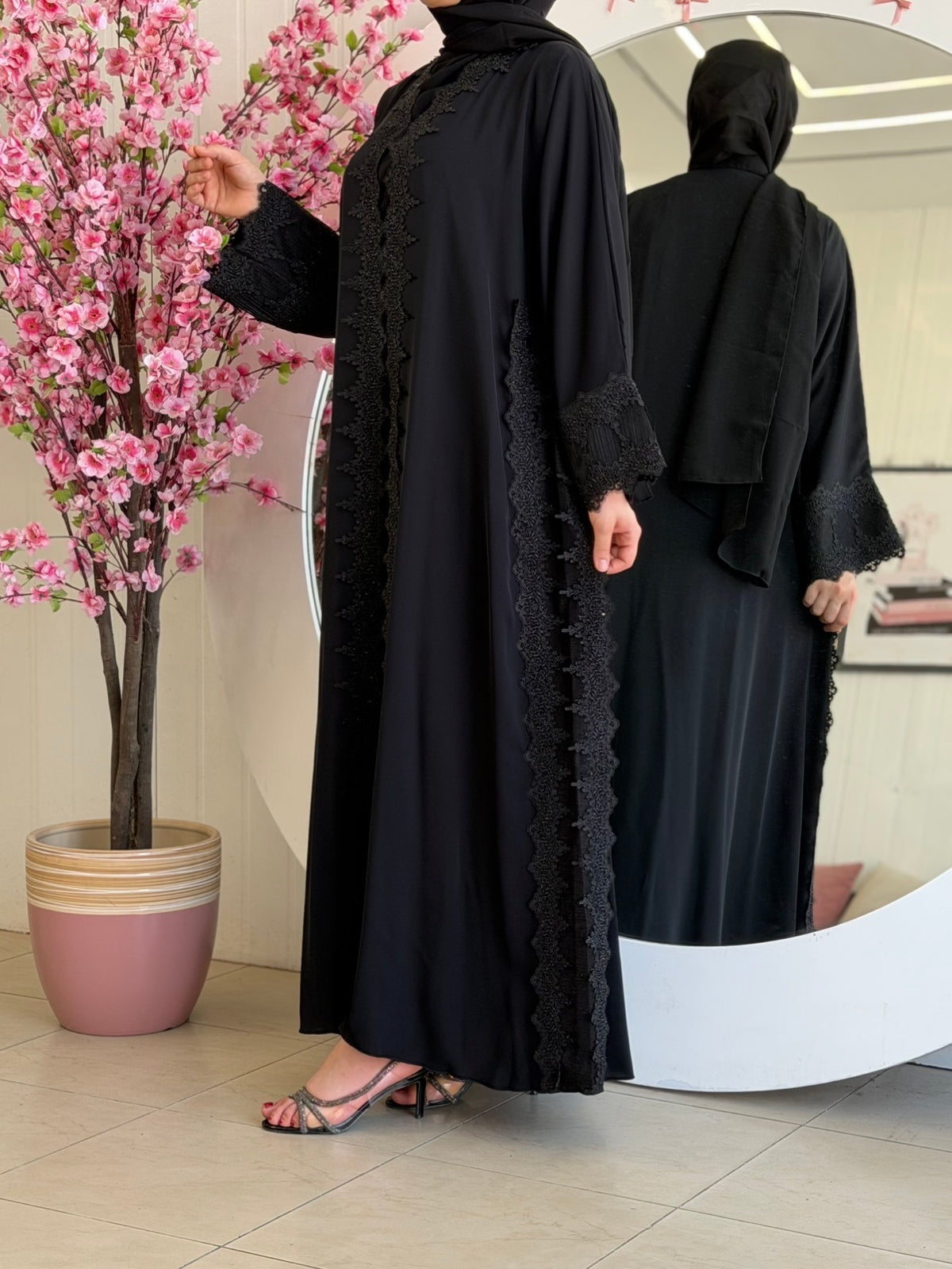 عباية ساج (مع فستان)