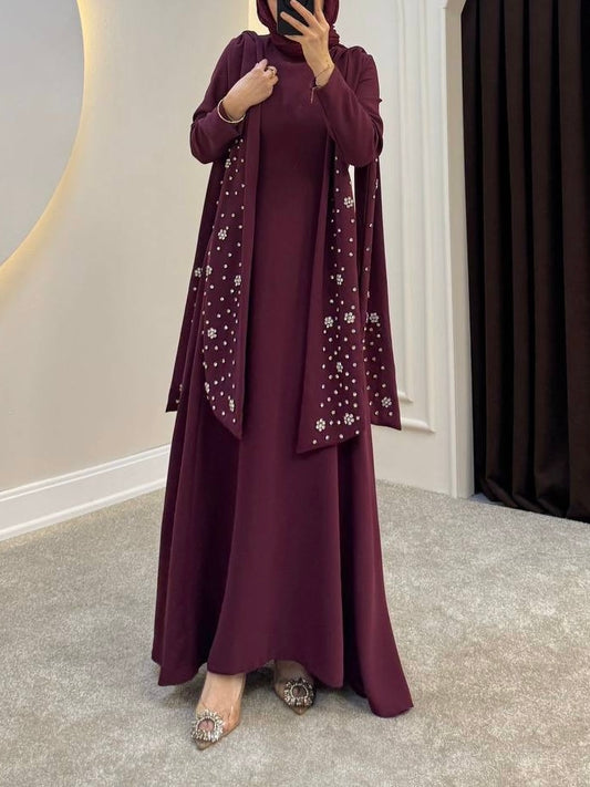 فستان ردة عالكتف