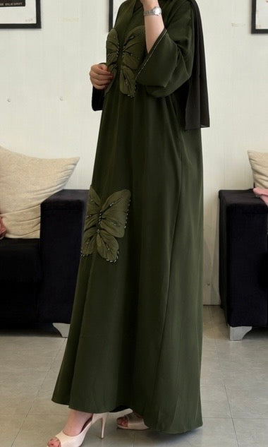 عباية فراشة