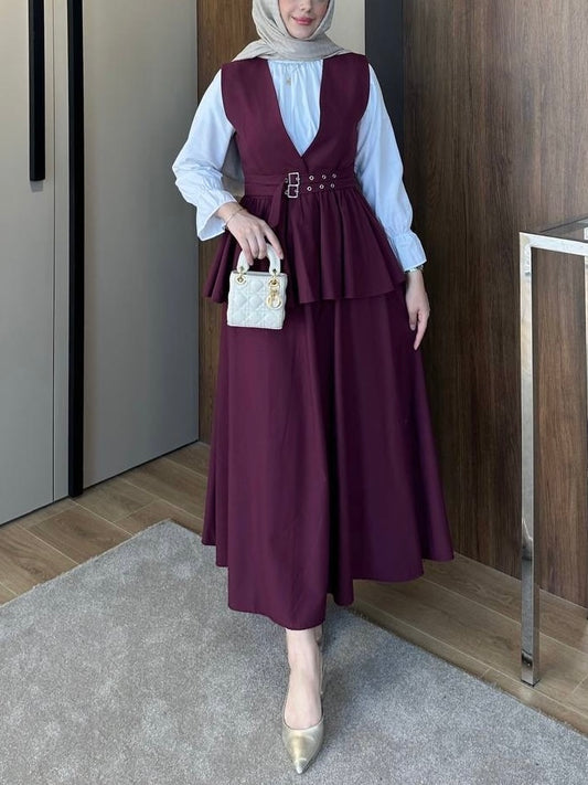 طقم تنورة و فيست