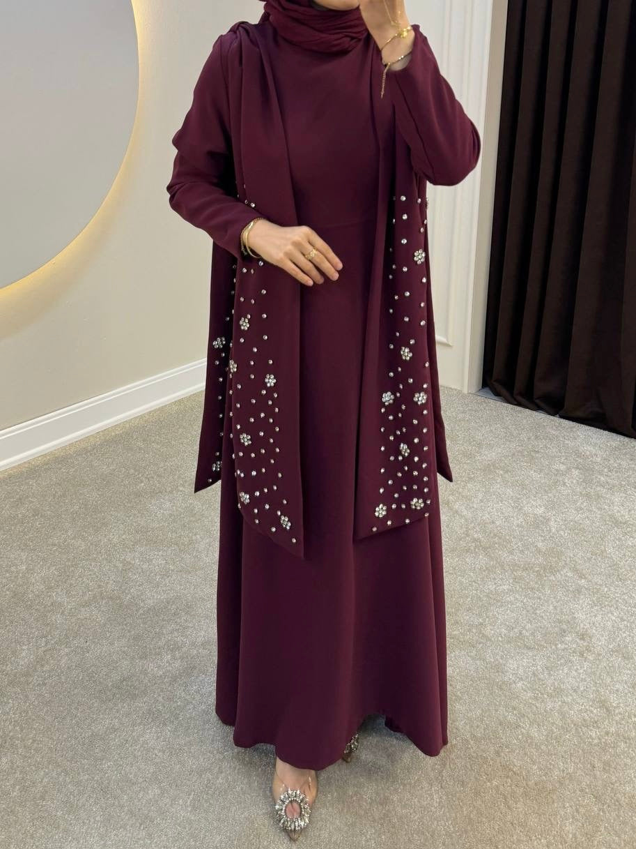 فستان ردة عالكتف