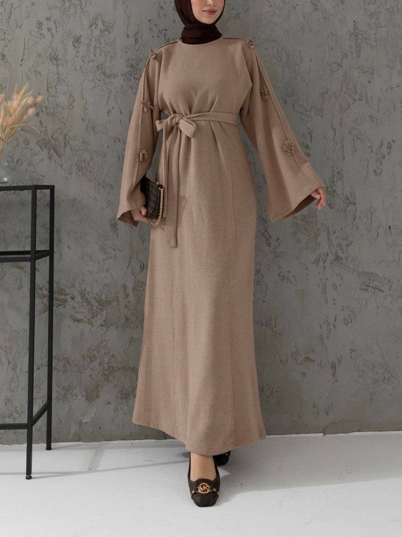 فستان مع حزام