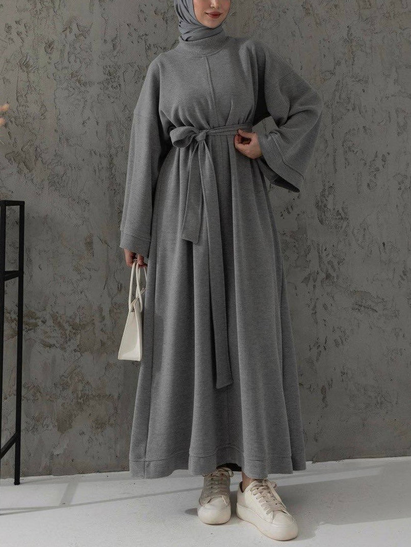 فستان فلو مع حزام