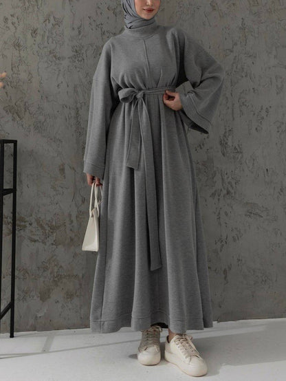 فستان فلو مع حزام