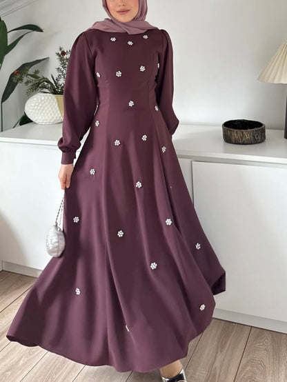 فستان ستراس ورد