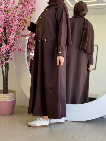 عباية قهوة