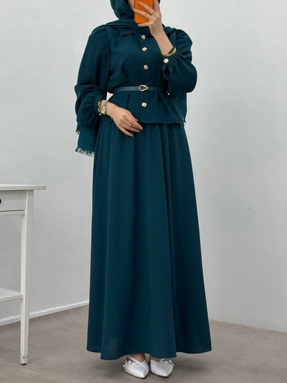 طقم جكيت و تنورة