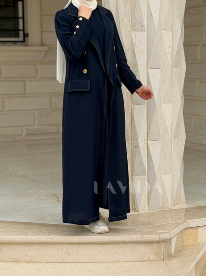 عباية بليزر قطعتين