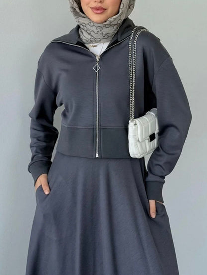 طقم جكيت و تنورة