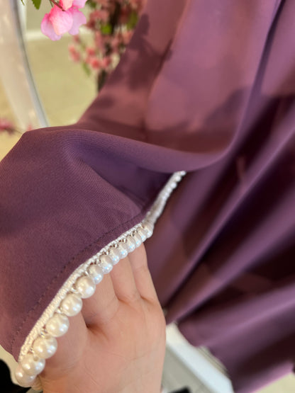فستان مع ردة عالكتف