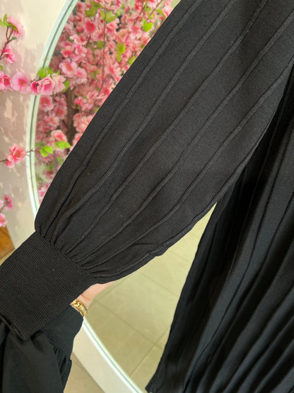 فستان بيسك اسود