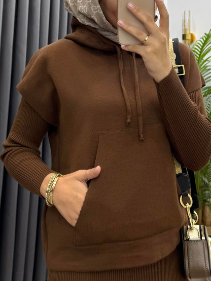 طقم فستان اساسي و بلوز