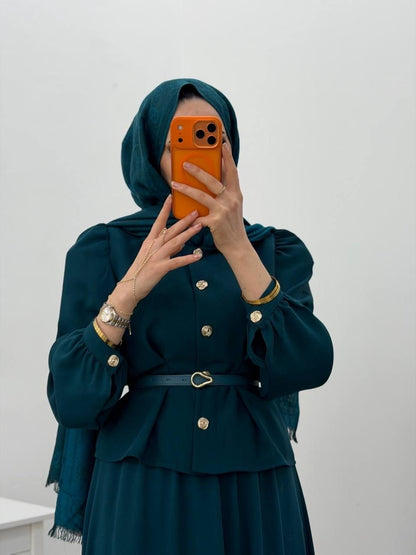طقم جكيت و تنورة