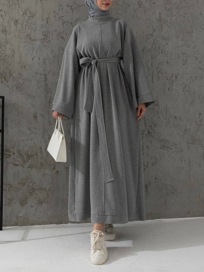 فستان فلو مع حزام