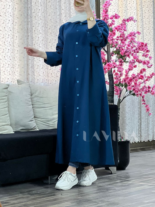 قميص طويل (تركواز)