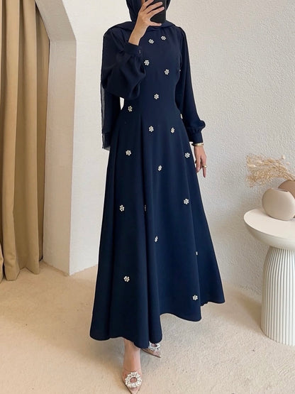 فستان ستراس ورد
