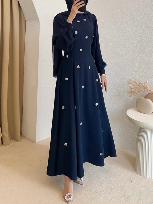 فستان ستراس ورد