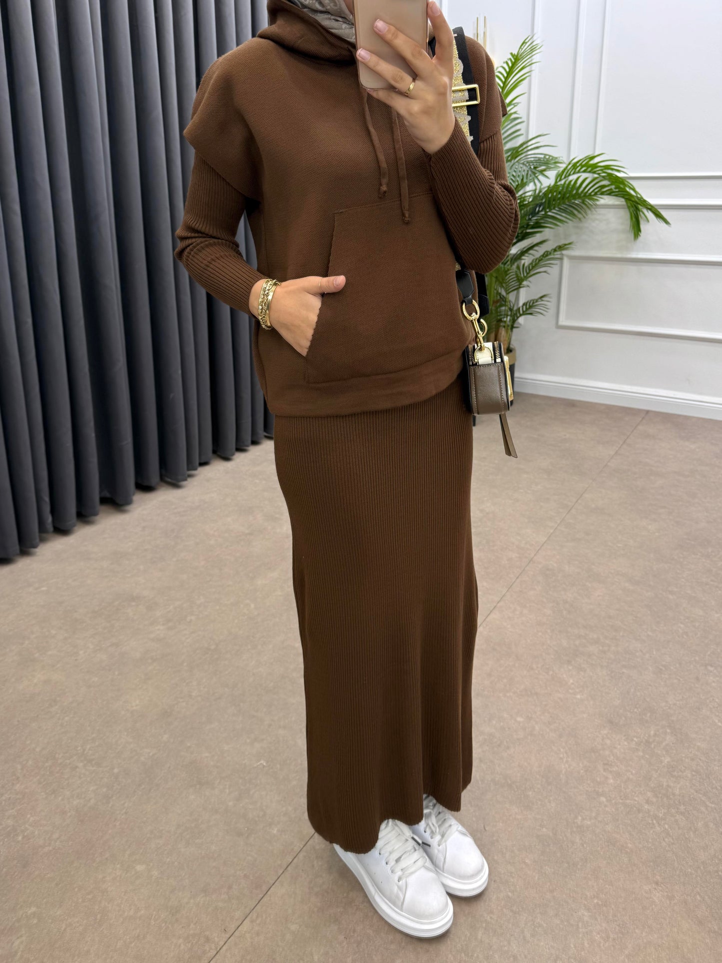 طقم فستان اساسي و بلوز