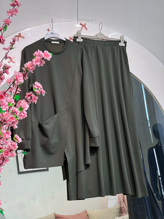 طقم فلو (زيتي)